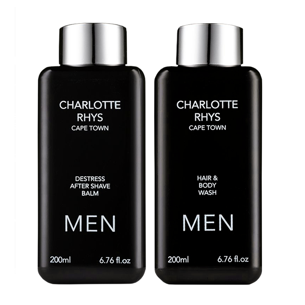 Men Destress After Shave Balm and Hair & Body Wash