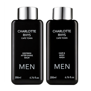 Men Destress After Shave Balm and Hair & Body Wash