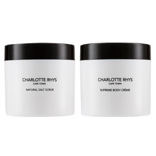 Load image into Gallery viewer, Natural Salt Scrub &amp; Supreme Body Créme Set
