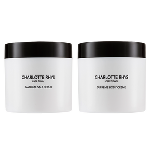 Natural Salt Scrub & Supreme Body Créme Set