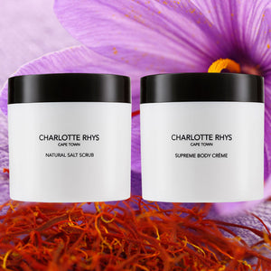 Natural Salt Scrub & Supreme Body Créme Set