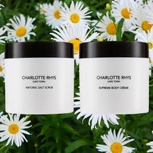 Load image into Gallery viewer, Natural Salt Scrub &amp; Supreme Body Créme Set
