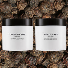 Load image into Gallery viewer, Natural Salt Scrub &amp; Supreme Body Créme Set
